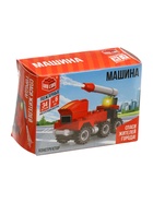 УЦЕНКА КОНСТРУКТОР Спасатели "Пожарная машина", 34 детали № SL-7520В 10925975