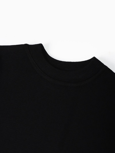 Термобельё детское (лонгслив, брюки) MINAKU, чёрное, рост 116 см