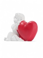 Фигурка полистоун «Ангел с сердцем Валентин», 4.5×5.5 см - фото 52746433