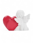 Фигурка полистоун «Ангел с сердцем Валентин», 4.5×5.5 см - фото 52746434