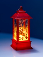 Набор светодиодных фигур «Яркие фонари», 3 шт., 13×5.5×5.5 см, от батареек 3хAG13, свечение тёплое белое - Фото 4