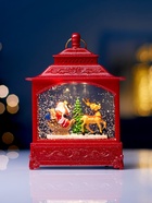 Фигура светодиодная «Упряжка» 5.5×14×19.5 см, от батареек 3хААА, музыка, USB, свечение тёплое белое - Фото 1