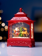 Фигура светодиодная «Упряжка» 5.5×14×19.5 см, от батареек 3хААА, музыка, USB, свечение тёплое белое - Фото 2