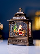 Фигура светодиодная "Дед Мороз" 5.5х14х19.5 см, 3хААА (не в компл.), музыка, USB, Т/БЕЛЫЙ - фото 14996786