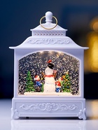 Фигура светодиодная «Снеговик» 5.5×14×19.5 см, от батареек 3хААА, музыка, USB, свечение тёплое белое - Фото 6