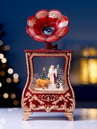 Фигура светодиодная "Граммофон" 36х16х9 см, 3хААА (не в компл.), музыка, USB, Т/БЕЛЫЙ - фото 6694982