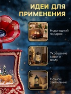 Фигура светодиодная, 36×16×9 см, музыкальная, свечение тёплое белое - Фото 4