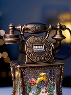 Фигура светодиодная «Телефон» 34×16×9 см, от батареек 3хААА, музыка, USB, свечение тёплое белое 10872807