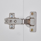 УЦЕНКА Шкаф - пенал для ванной комнаты, белый, 40×33×185 см - Фото 5