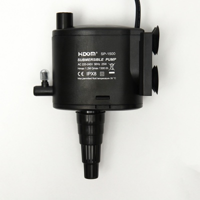 УЦЕНКА Помпа Hidom SP-1500, 1300 л/ч, 25 Вт, многофункциональная 3 в 1