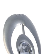 УЦЕНКА Часы настенные интерьерные «Стальные Перья», серия: Ажур, бесшумные, плавный ход, d=69 см, от батарейки 1хАА 10926373