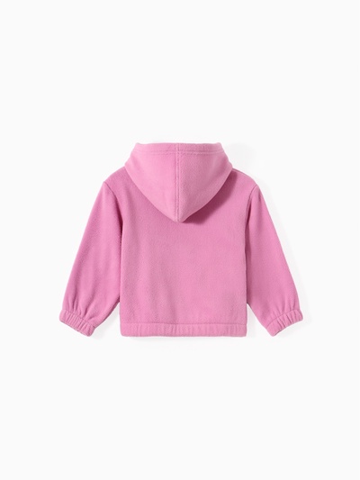 Худи флисовое для девочки «Крошка Я» Exploring, рост 74-80 см, лиловое