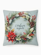 Подушка декоративная новогодняя «Этель. Венок: С Новым годом», 40×40 см, велюр - Фото 2