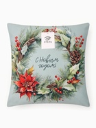 Подушка декоративная новогодняя «Этель. Венок: С Новым годом», 40×40 см, велюр - Фото 7
