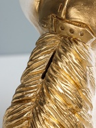 Копилка для денег «Бюст. Конь в кепке», гипс, 26×14.5×21.5 см, белый с золотом - фото 54806664