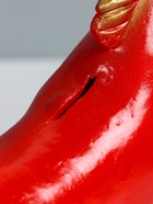 Копилка для денег «Огненный конь», гипс, 28×32×9.5 см, красный с золотом - фото 119109783