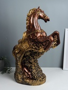 Фигура гипс «Конь, Арабский скакун», 67×47×24 см, бронза с золотом - фото 53767587