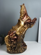 Фигура гипс «Конь, Арабский скакун», 67×47×24 см, бронза с золотом - фото 54806676