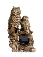 УЦЕНКА Часы настольные интерьерные каминные «Две совы», 15.5×9×29.5 см - Фото 4