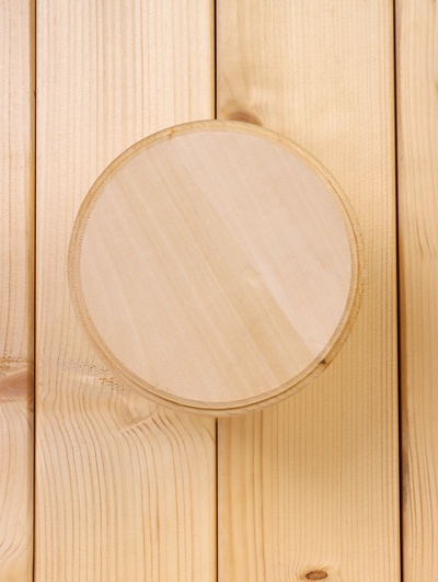 Вентиляционный клапан, деревянный, d=95 мм, металлическое основание, «Добропаровъ»