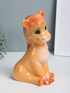 Копилка для денег «Лошадка веселая», гипс, 27 см, коричневый - Фото 2