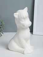 Копилка для денег «Лошадка веселая», гипс, 27 см, натуральный, под роспись - Фото 2