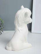 Копилка для денег «Лошадка веселая», гипс, 27 см, натуральный, под роспись - Фото 5