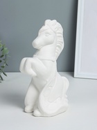 Копилка для денег «Лошадка с попоной», гипс, 25 см, натуральный, под роспись - Фото 2