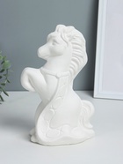 Копилка для денег «Лошадка с попоной», гипс, 25 см, натуральный, под роспись - Фото 4