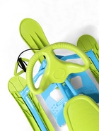 Снегокат, лимонный, голубой, ТСП/ГЛ Nika Kids 10878342 - фото 842587