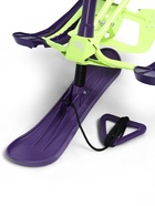 Снегокат, лимонный, фиолетовый, ТСП/ЛФ Nika Kids 10878343