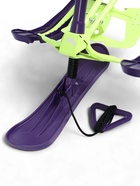 Снегокат, лимонный, фиолетовый, ТСП/ЛФ Nika Kids 10878343 - фото 842601