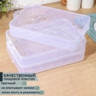 УЦЕНКА Контейнер для хранения яиц, 31,5х22х17,5 см, цвет МИКС - Фото 2