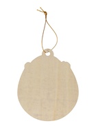 Подвеска новогодняя деревянная «Лошадка. На удачу» - Фото 4