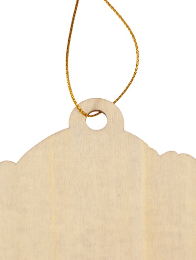 Подвеска новогодняя деревянная Лесная мастерская «Лошадка. На удачу»