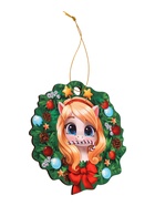 Подвеска новогодняя деревянная «Лошадка» - Фото 3