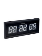 УЦЕНКА Часы электронные настенные, 19×3×48 см, синие цифры - Фото 5