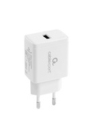 Зарядное устройство Cablexpert MP3A-PC-56, 5Вт, 1А, 1хUSB, белый, пакет - фото 809339175