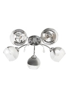 Люстра «Лиана» 5хЕ27 40 Вт хром BayerLux - фото 809241021