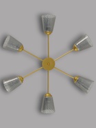 Люстра «Мурано» 6хЕ27 60 Вт белый золото BayerLux - Фото 4