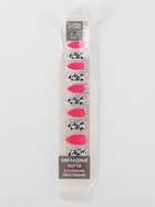 УЦЕНКА Ногти накладные с кл пластинами 12шт Леопард миндаль коралл к/кор QF - Фото 5