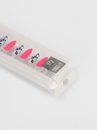 УЦЕНКА Ногти накладные с кл пластинами 12шт Леопард миндаль коралл к/кор QF - Фото 6