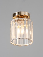 УЦЕНКА Светильник 6591187/1 E27 40 Вт золото 13×13×17 см BayerLux - Фото 9