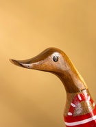 УЦЕНКА Сувенир «Утка в купальнике» дерево 27 см 10926759