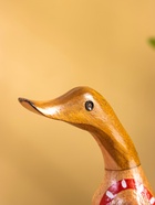 УЦЕНКА Сувенир «Утка в купальнике» дерево 27 см 10926759