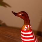 УЦЕНКА Сувенир «Утка в купальнике» дерево 27 см 10926759