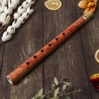 УЦЕНКА Сувенирный музыкальный инструмент бамбук «Флейта» 30×2.5×2.5 см 10926763