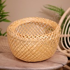 УЦЕНКА Корзинка плетёная из бамбука, 40×40×25 см 10926766