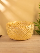 УЦЕНКА Корзинка плетёная из бамбука, 40×40×25 см 10926766