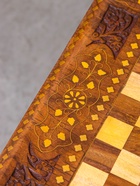 УЦЕНКА Столик шахматный, 37×37×40 см, без фигур, дерево шишам 10926771